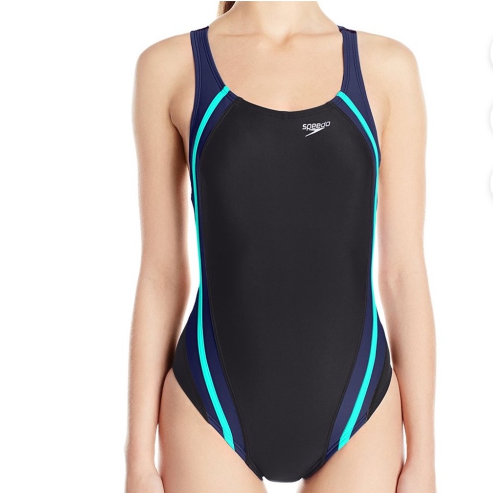 Speedo Swimsuit Powerflex Eco Quantum Splice One Piece 8